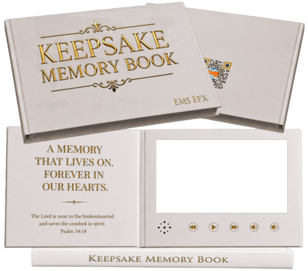 Keepsake Memory Book Physical Device Layout